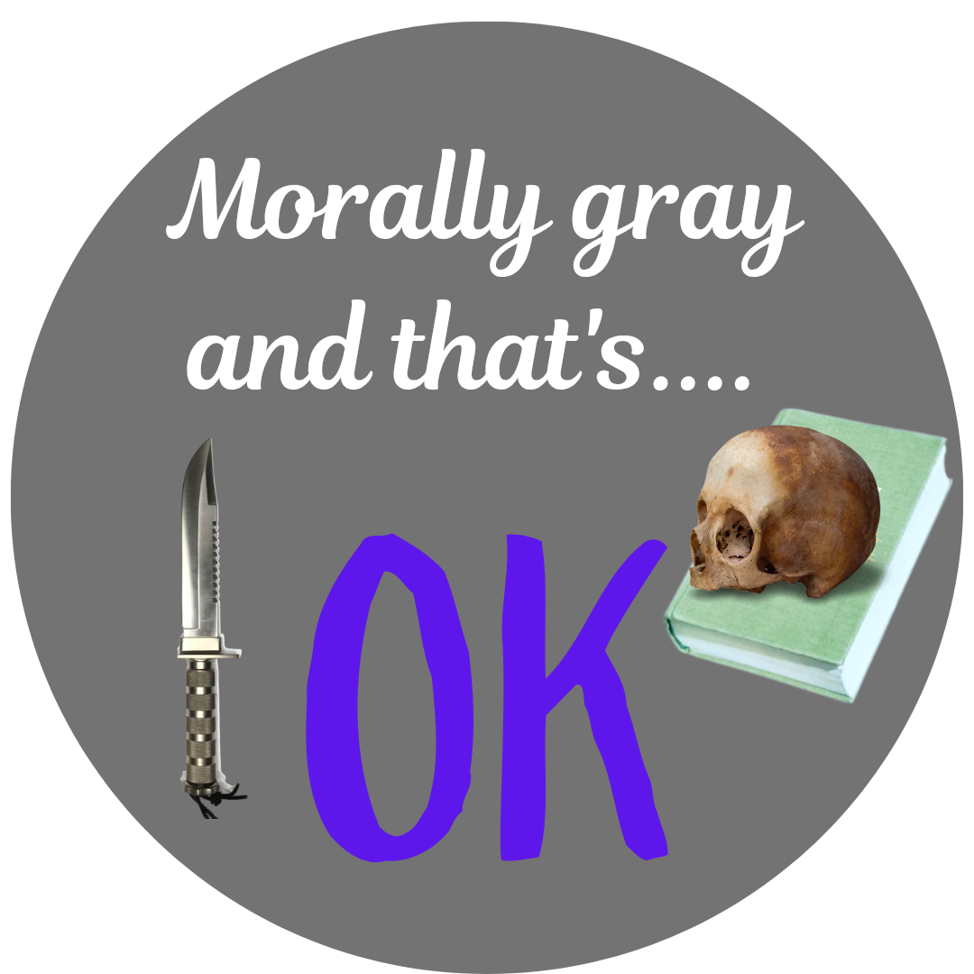Morally gray button